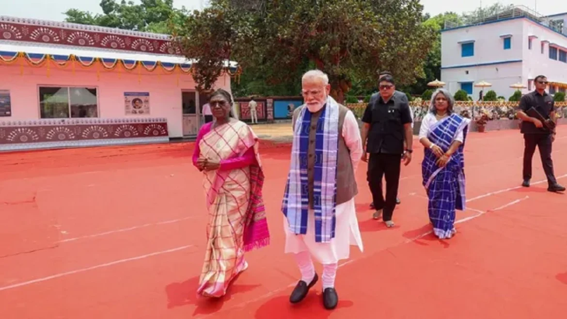 पहाड़पुर गांव में पीएम मोदी