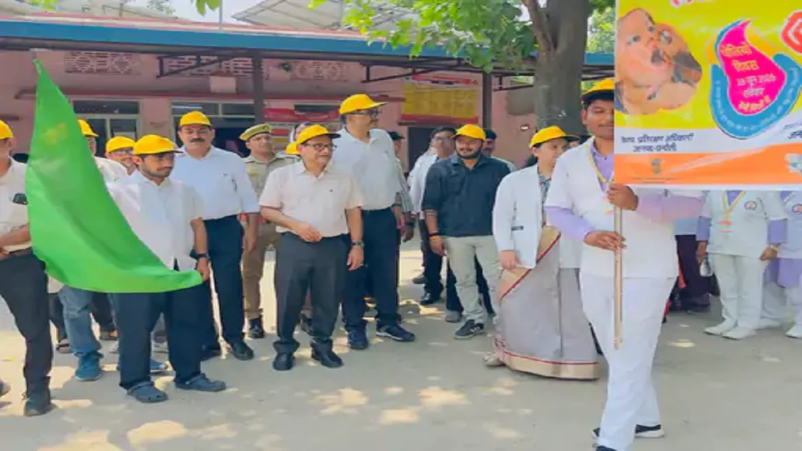 पोलियो मुक्त जागरूकता रैली