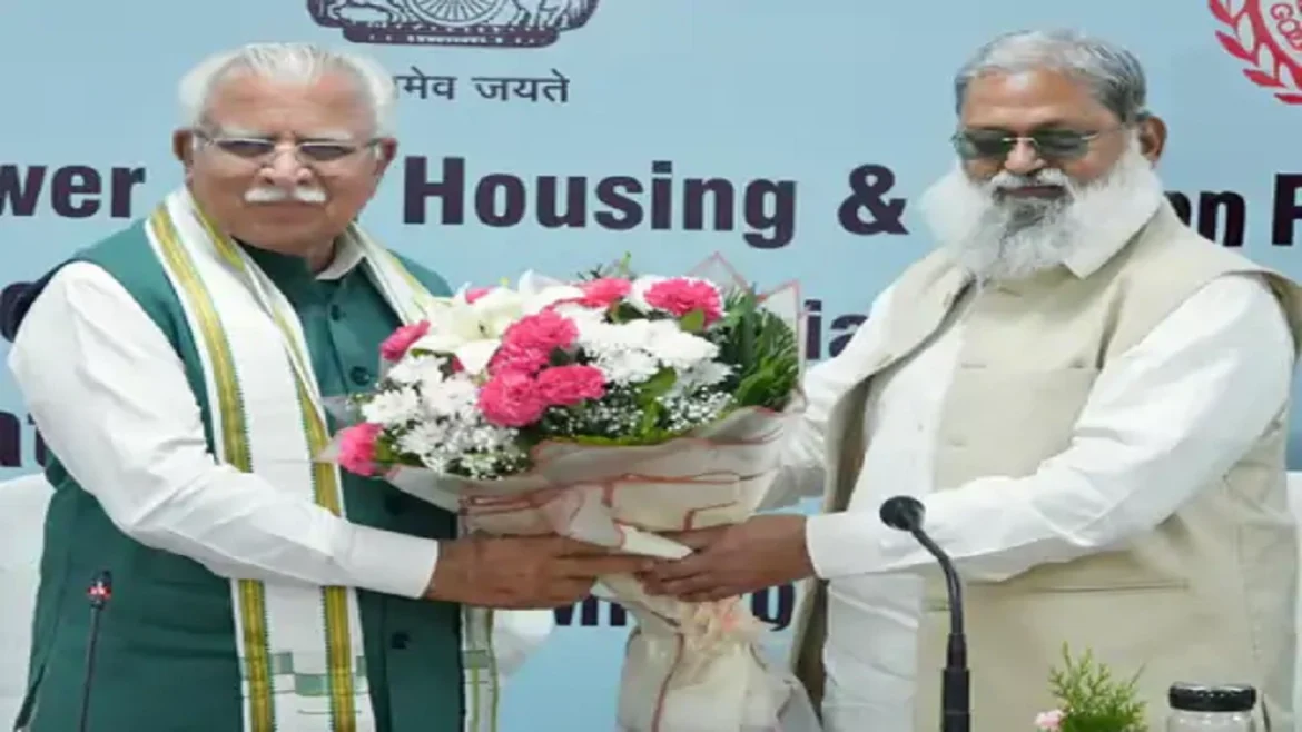 मनोहर लाल और अनिल विज