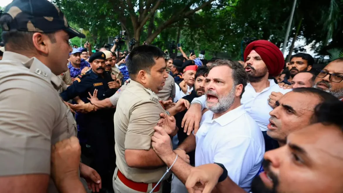 Rahul Gandhi protest