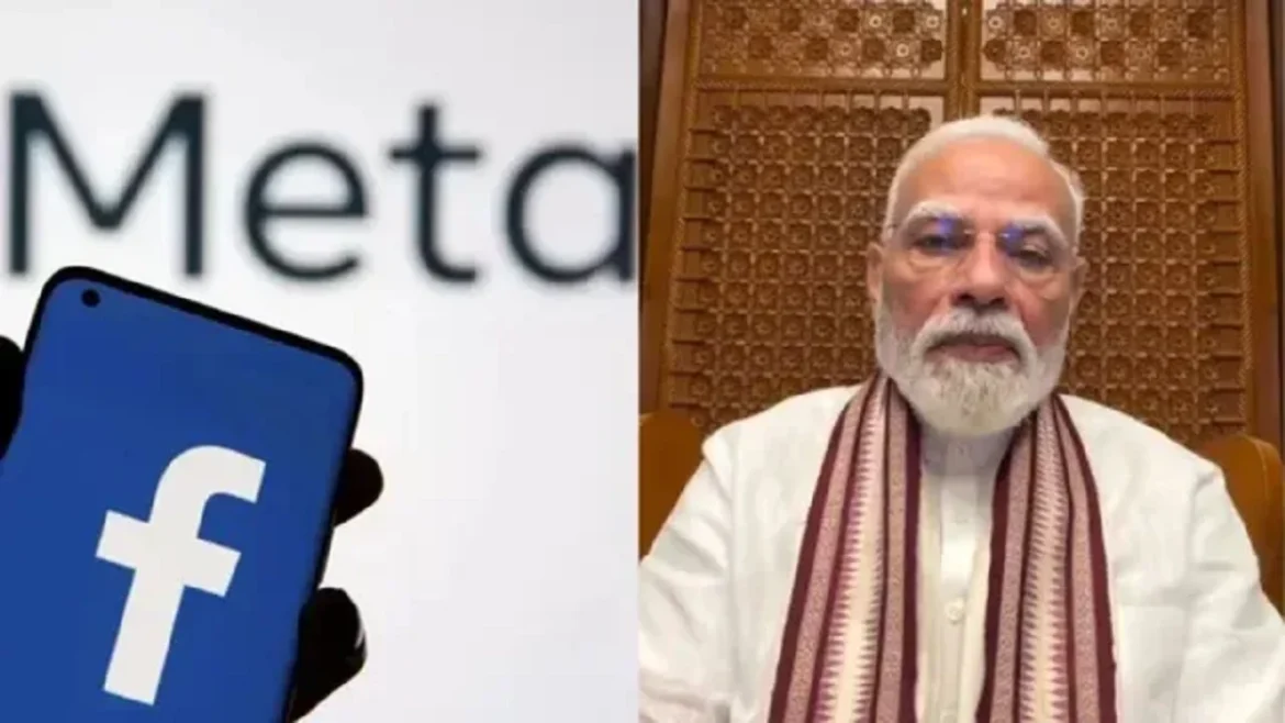meta on pm modi