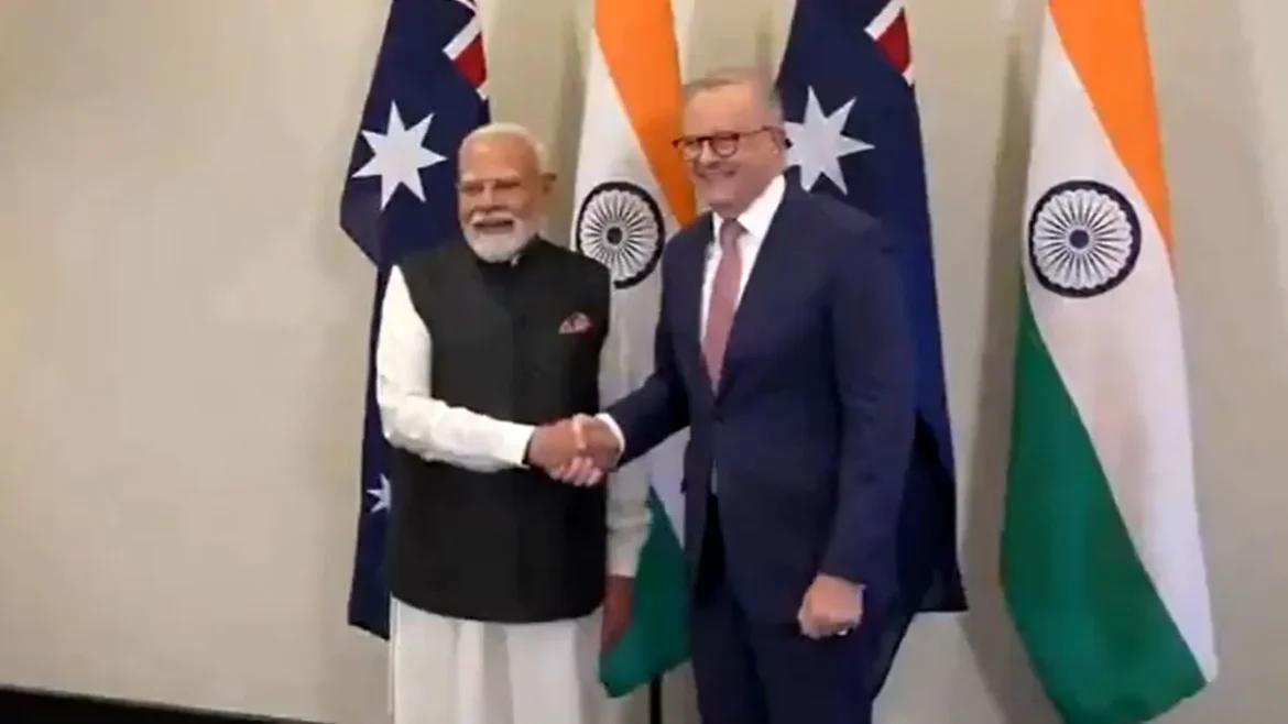नरेंद्र मोदी और एंथनी अल्बानीज