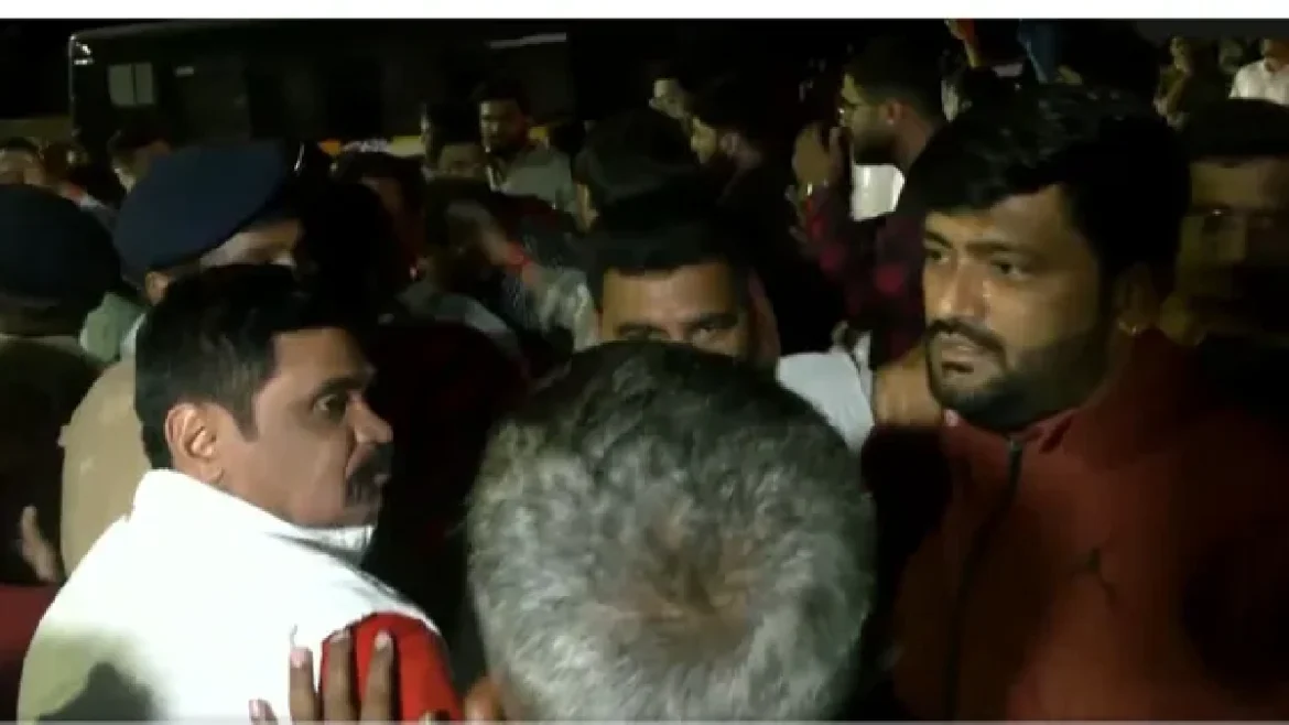 ABVP NSUI clash