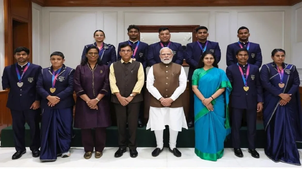 Sharmila Dhankhar meets PM Modi