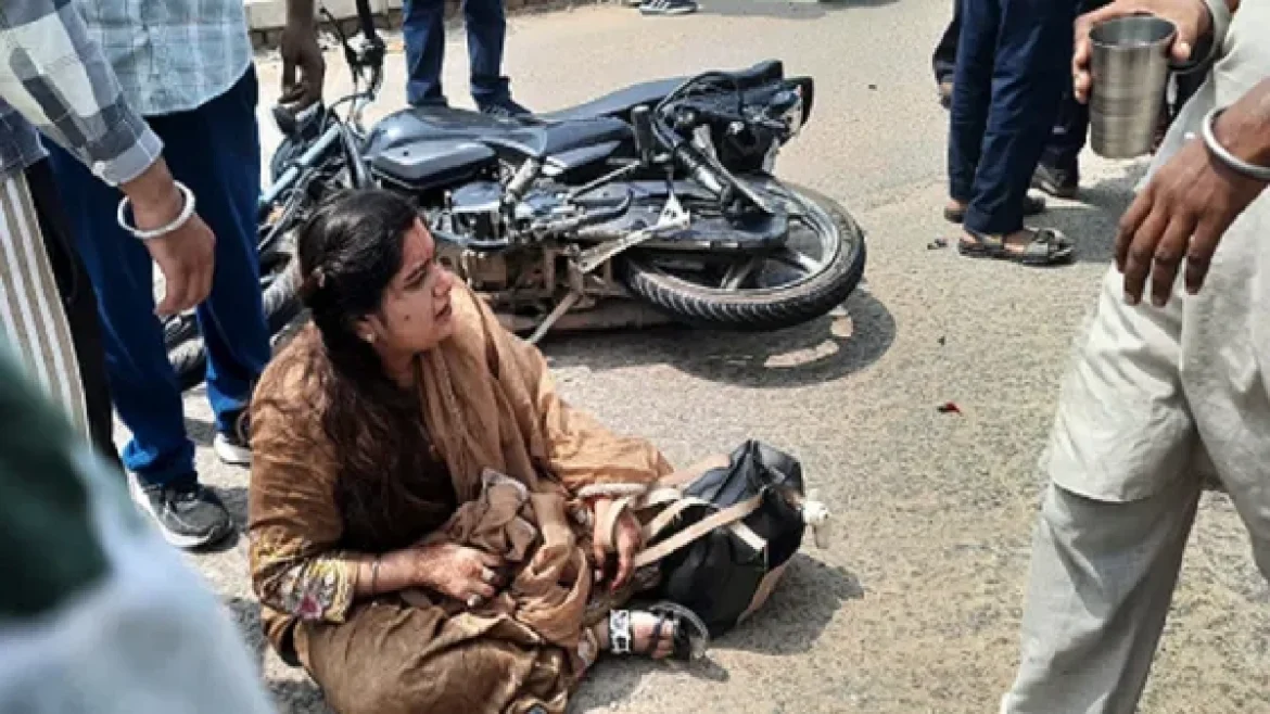 mohali accident