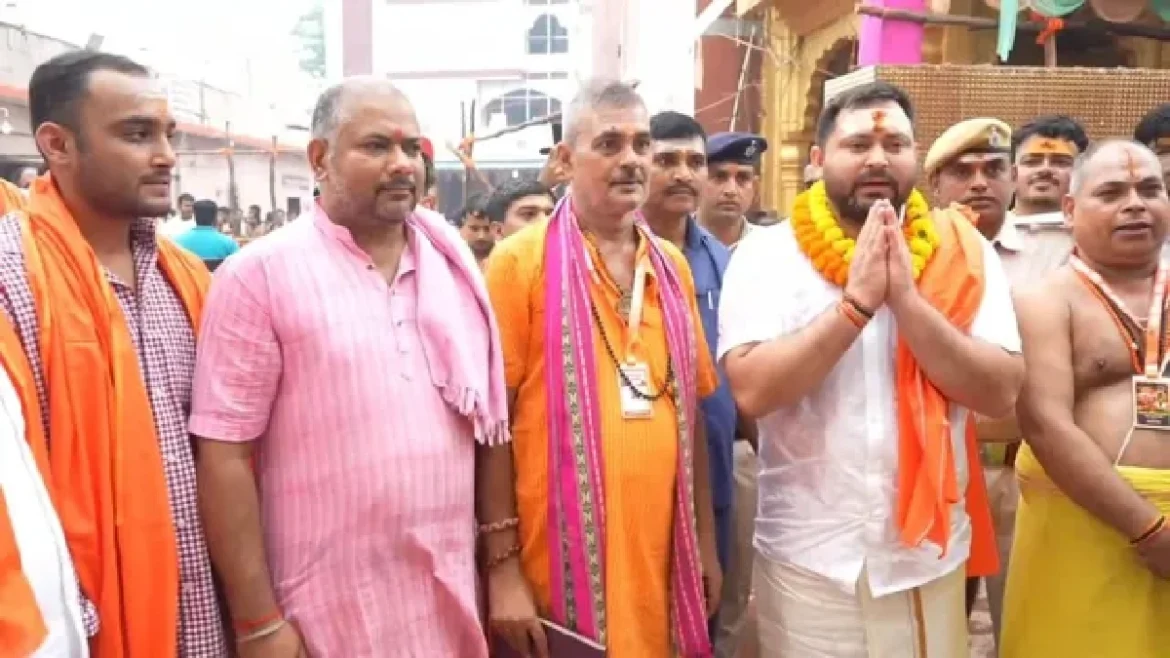 तेजस्वी बाबा हरिहरनाथ मंदिर में