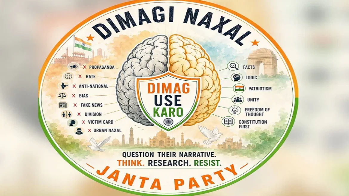 दिमागी नक्सल पार्टी