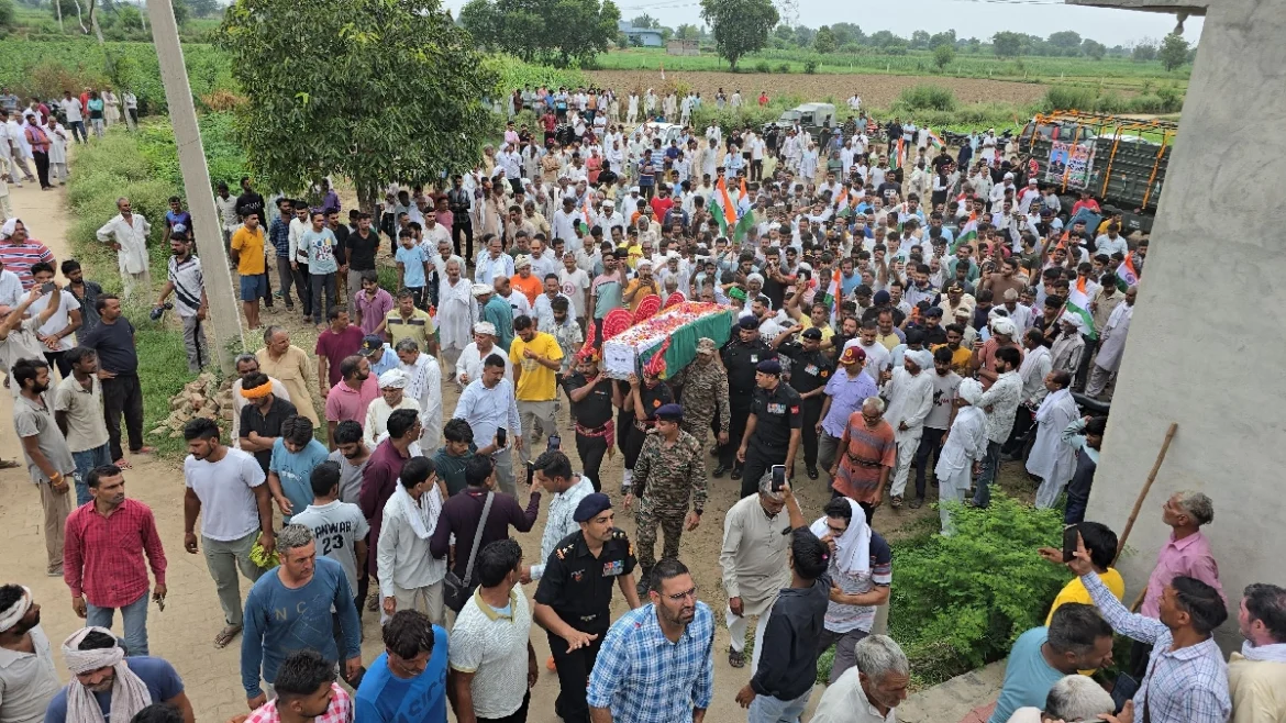 शहीद जवान रवि प्रकाश