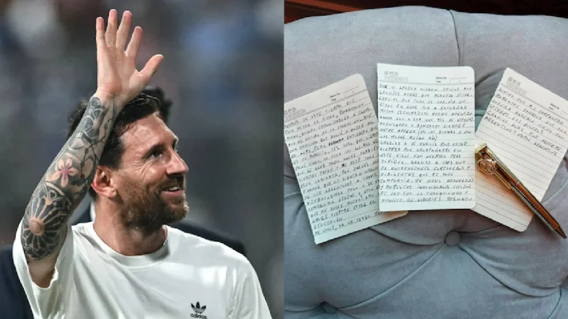 Lionel Messi announces retirement