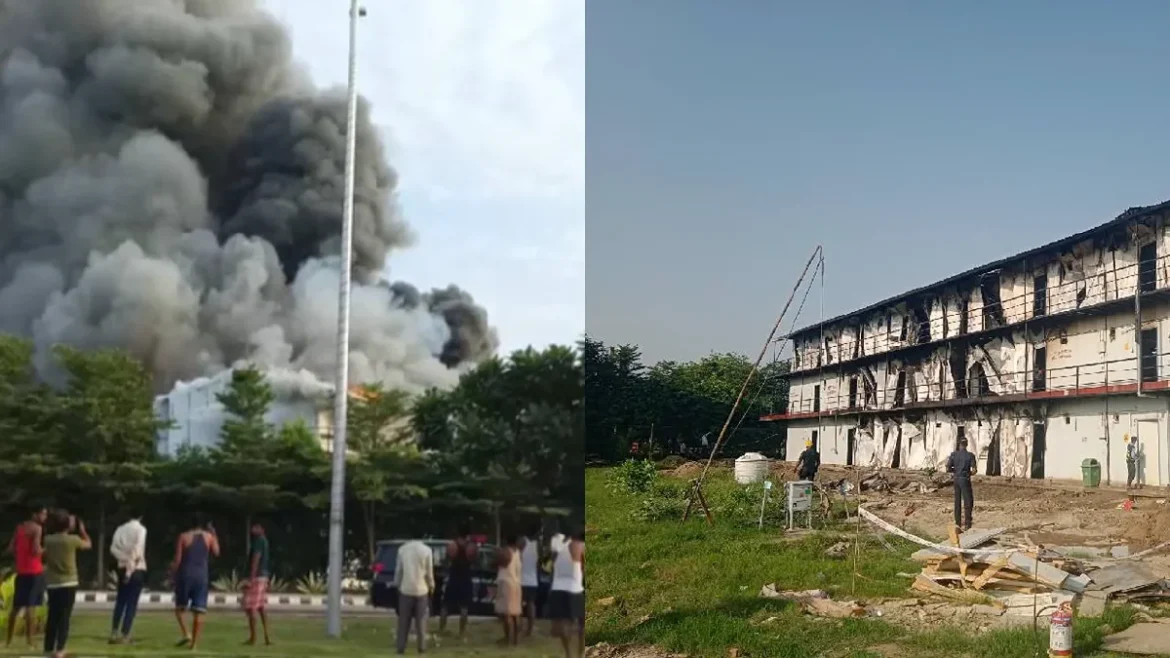 Lucknow Airport Fire
