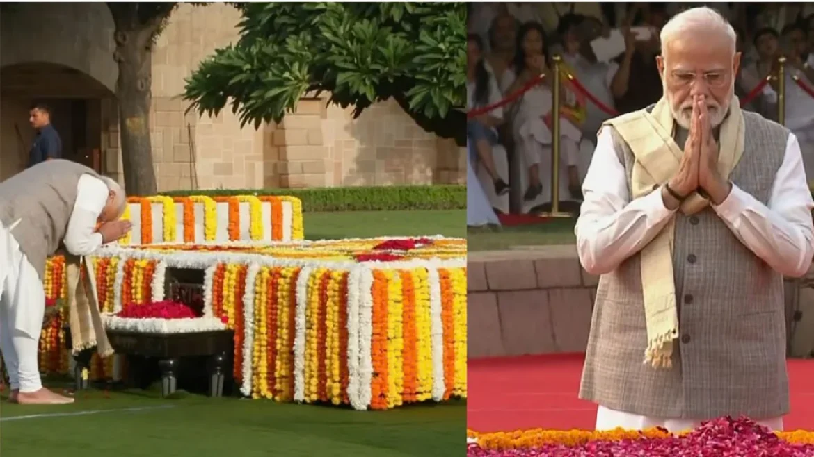 PM Modi Rajghat