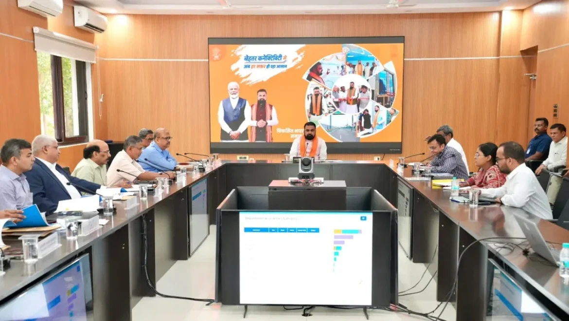 सेवा संकल्प एवं कायाकल्प अभियान के कार्यों को तेजी और गुणवत्तापूर्ण तरीके से पूरा करने का मुख्यमंत्री ने दिया निर्देश