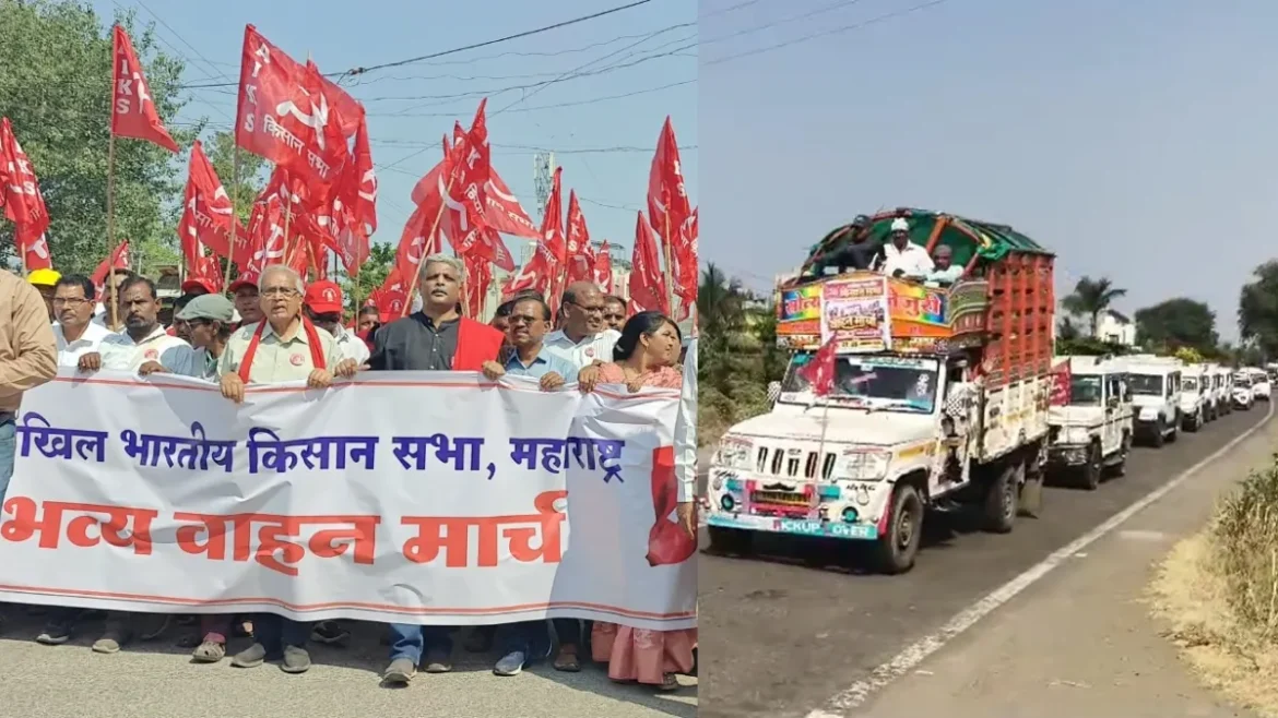 maharashtra akole farmers march