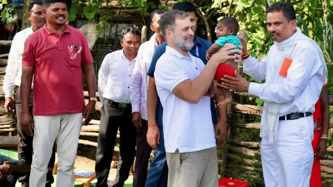 राहुल गांधी ने बालाघाट में